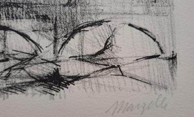 Jean Marzelle - Notre Dame de Paris, 1963 - Lithographie signée et numérotée au crayon 2