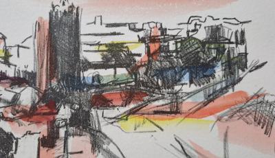 Jean Marzelle - Tolède, 1966 - Lithographie signée et titrée au crayon 2