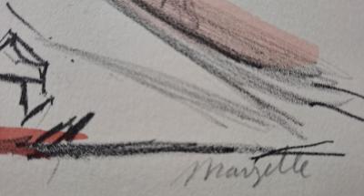 Jean Marzelle - Tolède, 1966 - Lithographie signée et titrée au crayon 2