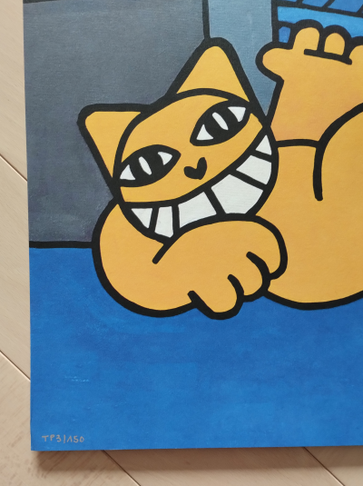 M Chat (1977) - Sur les toits - sérigraphie 2