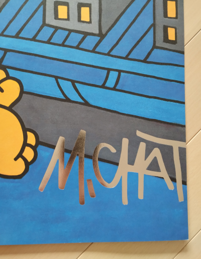 M Chat (1977) - Sur les toits - sérigraphie 2