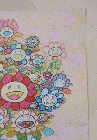 Takashi Murakami - Longing for Zao Wou-Ki’s Flower - Lithographie 2