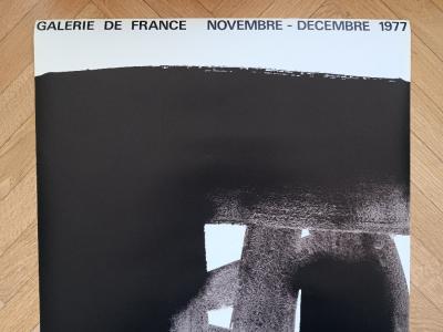 Pierre Soulages - Affiche originale d’exposition - 
