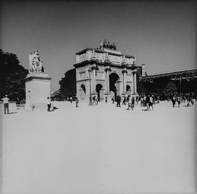 José Nicolas - Arc de triomphe du Carrousel 2020 - Tirage argentique 2