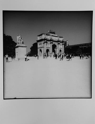 José Nicolas - Arc de triomphe du Carrousel 2020 - Tirage argentique 2