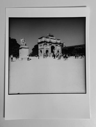 José Nicolas - Arc de triomphe du Carrousel 2020 - Tirage argentique 2
