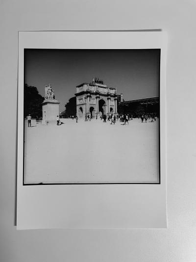José Nicolas - Arc de triomphe du Carrousel 2020 - Tirage argentique 2
