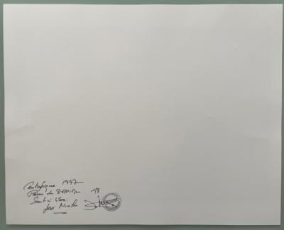 José Nicolas - Chuteurs paras 1997 - Tirage Lambda 2