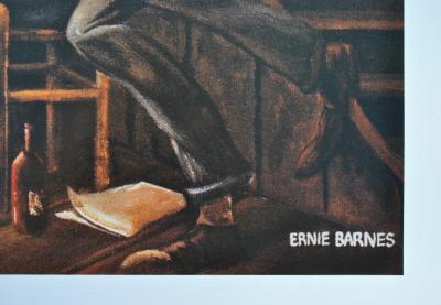 Ernie BARNES : Sugar Shack, SERIGRAPHIE signée, 2002 2