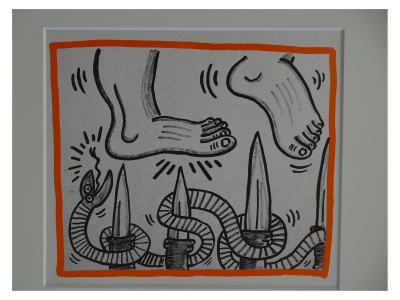 Keith Haring - La planète Terre, 1990 - Lithographie 2