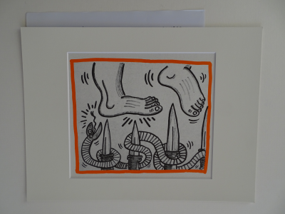 Keith Haring - La planète Terre, 1990 - Lithographie 2