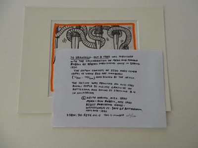 Keith Haring - La planète Terre, 1990 - Lithographie 2