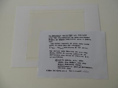 Keith Haring - La planète Terre, 1990 - Lithographie 2