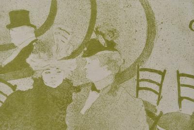 Henri de TOULOUSE-LAUTREC (d’après) : Les deux soeurs, 1927, Lithographie signée 2