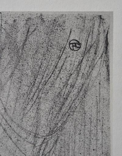 Henri de TOULOUSE-LAUTREC (d’après) : La Cantatrice, 1927, Lithographie signée 2