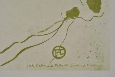 Henri de TOULOUSE-LAUTREC (d’après) : Confetti,1927, Lithographie signée 2