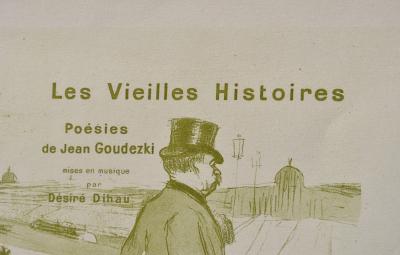 Henri de TOULOUSE-LAUTREC (d’après) : Le dresseur d’ours, 1927, Lithographie signée 2
