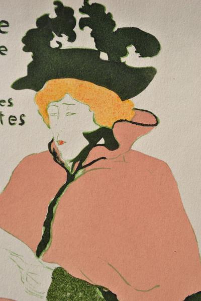 Henri de TOULOUSE-LAUTREC (d’après) : L’estampe Originale,1927, Lithographie signée 2