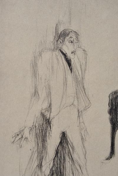 Henri de TOULOUSE-LAUTREC (d’après) : Le fantôme,1927, Lithographie signée 2