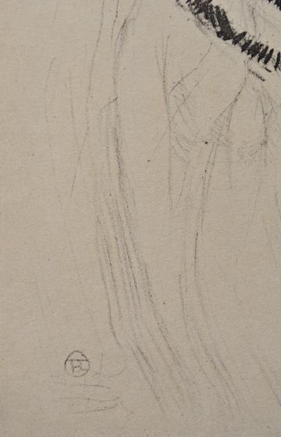 Henri de TOULOUSE-LAUTREC (d’après) : La chapelière,1927, Lithographie signée 2
