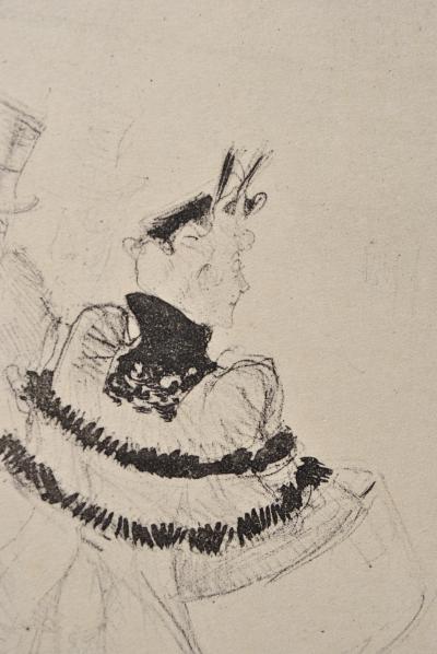 Henri de TOULOUSE-LAUTREC (d’après) : La chapelière,1927, Lithographie signée 2