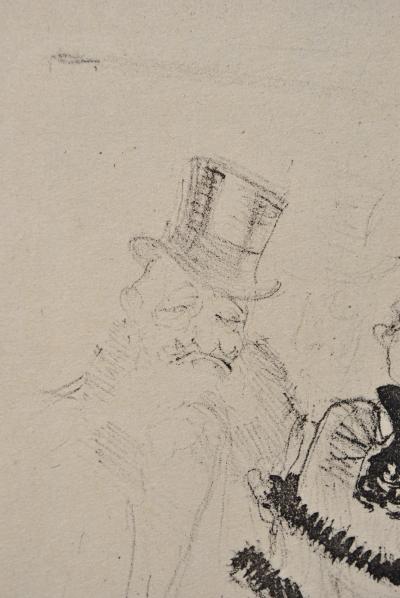 Henri de TOULOUSE-LAUTREC (d’après) : La chapelière,1927, Lithographie signée 2