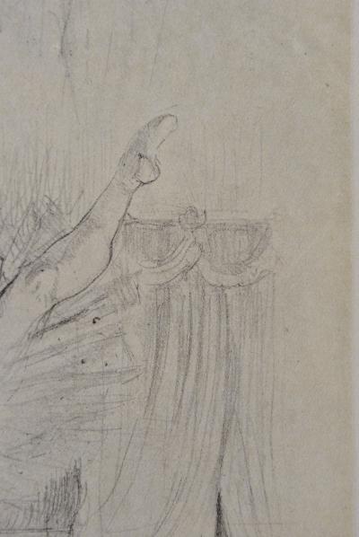 Henri de TOULOUSE-LAUTREC (d’après) : la danseuse anglaise,1927, Lithographie signée 2