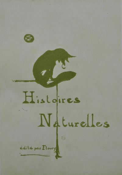 Henri de TOULOUSE-LAUTREC (d’après) : Histoires Naturelles, 1927, Lithographie signée 2