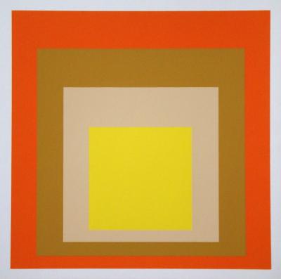 Josef ALBERS (after) - Homage to the Square - Yes Sir, 1977 - Silkscreenprint in colors 2