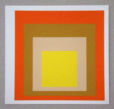 Josef ALBERS (after) - Homage to the Square - Yes Sir, 1977 - Silkscreenprint in colors 2