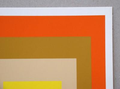 Josef ALBERS (after) - Homage to the Square - Yes Sir, 1977 - Silkscreenprint in colors 2