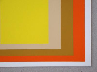 Josef ALBERS (after) - Homage to the Square - Yes Sir, 1977 - Silkscreenprint in colors 2