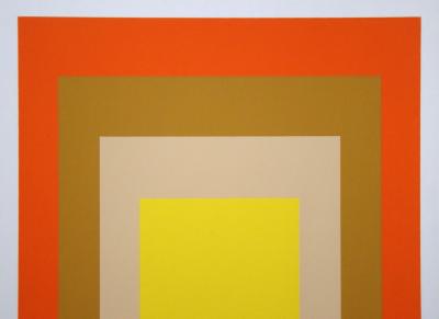 Josef ALBERS (after) - Homage to the Square - Yes Sir, 1977 - Silkscreenprint in colors 2