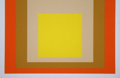 Josef ALBERS (after) - Homage to the Square - Yes Sir, 1977 - Silkscreenprint in colors 2