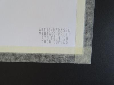 Andy Warhol (d’après) - Le Tigre de Sibérie - 1987, Serigrahy 2