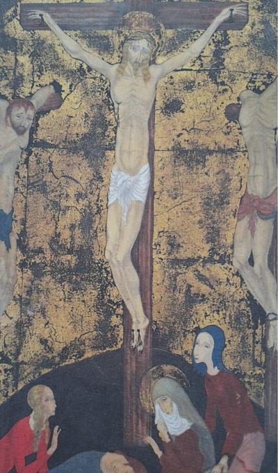 Léonard Foujita (d’après) - La crucifixion - Impression d’art 2