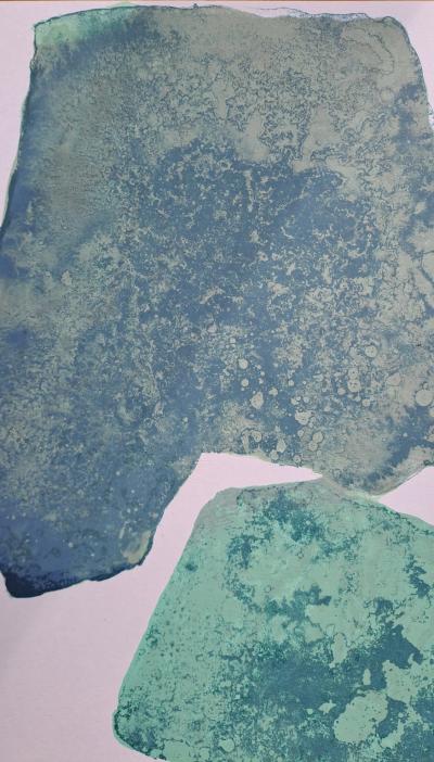 Pierre Tal-Coat - Composition - Lithographie originale, en couleurs, signée 2