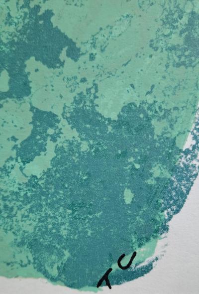 Pierre Tal-Coat - Composition - Lithographie originale, en couleurs, signée 2