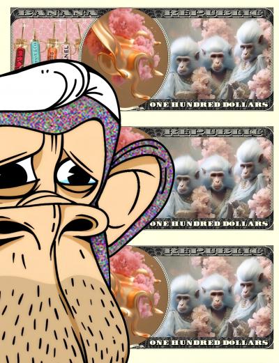 Karl Kox -Banana Republic #106, 2024 - Tirage pigmentaire original signé et numéroté 2