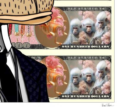 Karl Kox -Banana Republic #106, 2024 - Tirage pigmentaire original signé et numéroté 2