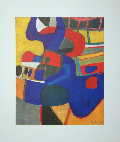 Maurice Esteve (d’après) - Tricornu, 1961 - Lithographie offset signée et datée 2