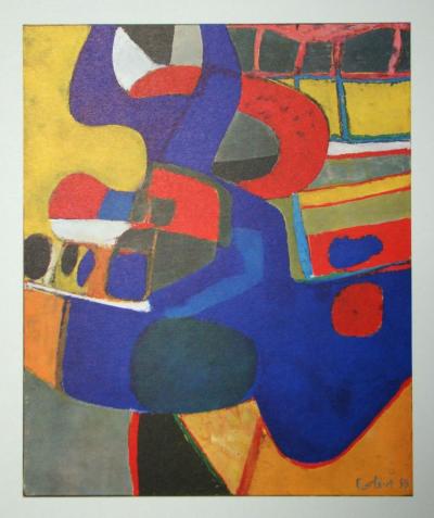 Maurice Esteve (d’après) - Tricornu, 1961 - Lithographie offset signée et datée 2