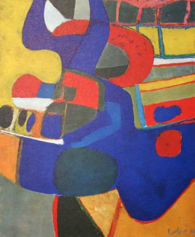 Maurice Esteve (d’après) - Tricornu, 1961 - Lithographie offset signée et datée 2