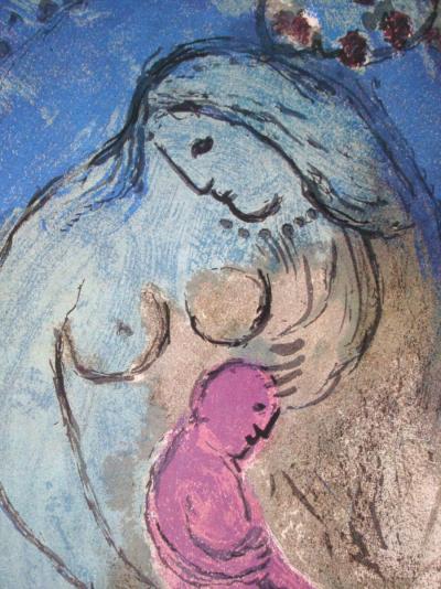 Marc CHAGALL (d’après) - Quai aux fleurs, 1981 - Tirage offset signé 2