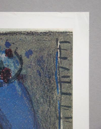 Marc CHAGALL (d’après) - Quai aux fleurs, 1981 - Tirage offset signé 2