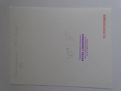 Peter Lindbergh - Nadja Auermann, El Mirage, California,1996 - Photography 2