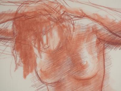 Antoniucci VOLTI : Trois femmes au bain, Dessin original signé 2