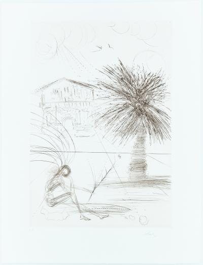 Salvador DALI : Mission Dolores - Gravure originale signée 2