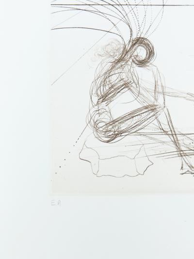 Salvador DALI : Mission Dolores - Gravure originale signée 2