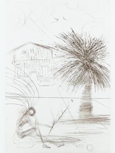 Salvador DALI : Mission Dolores - Gravure originale signée 2